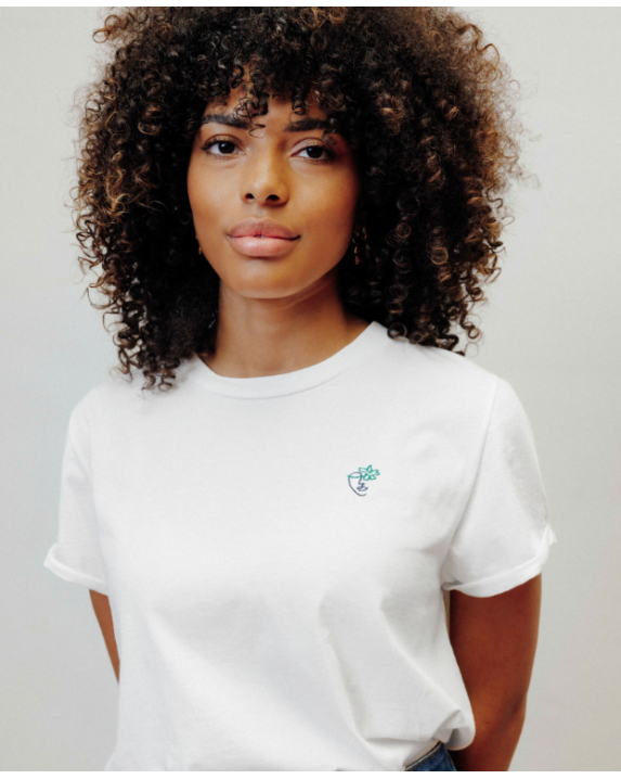 T Shirt Femme Coton Bio Made In France Ida Bordeaux - La Gentle Factory