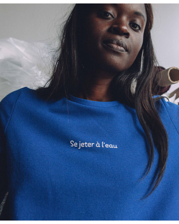 Jogging Made In France Coton Recyclé Femme Heloise Gris - La Gentle Factory