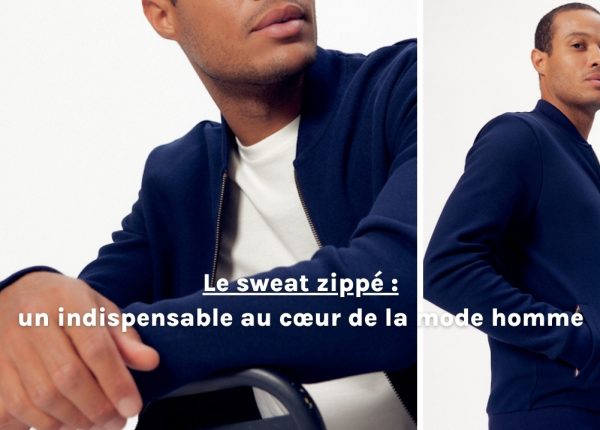 Le sweat zippé : un indispensable au cœur de la mode homme