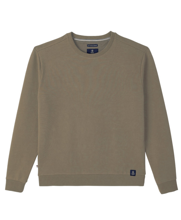 Sweat Homme Hélio Camel en Coton Bio - La Gentle Factory